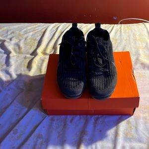 All black Nike vapor maxes